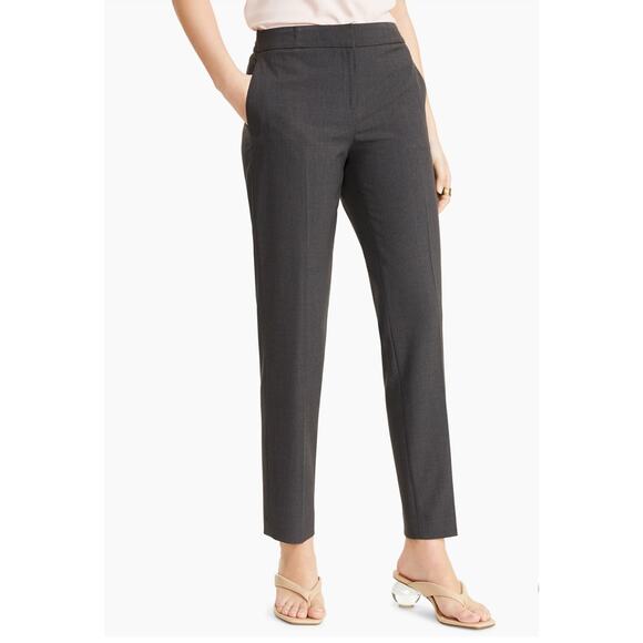 Bar III Straight Leg Granite Gray Dress Slacks - 6 - Picture 1 of 9